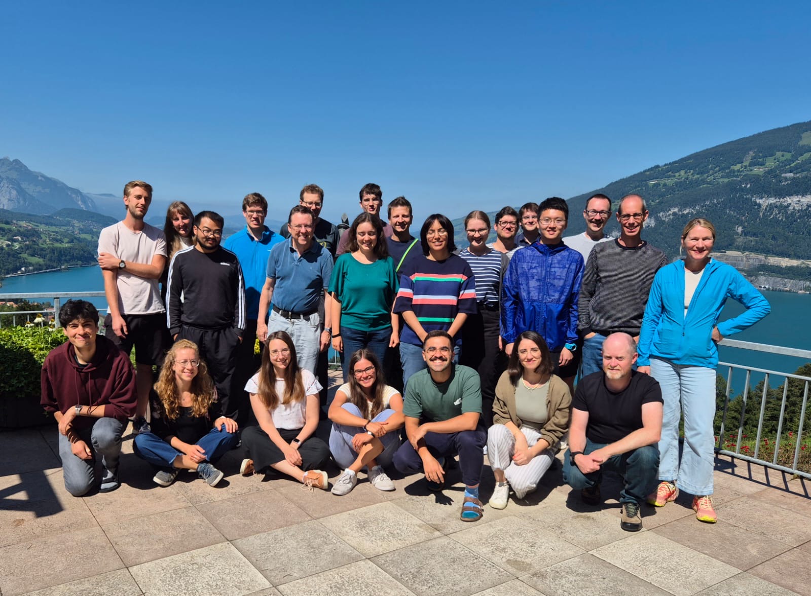 Group Picture of the Land Climate Dynamics Group at the Group Retreat in August 2024